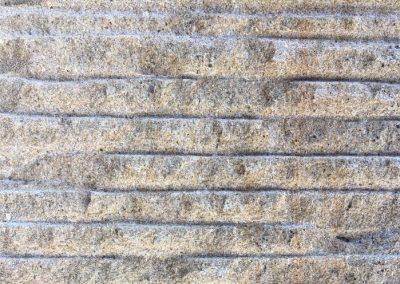 Broached Finish in Natural Stone