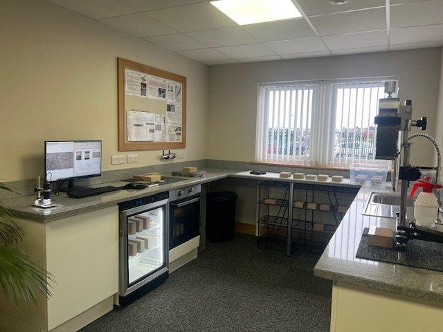 The Stone Testing Lab at Cumbrian Stone