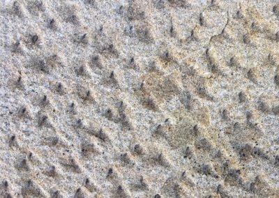 Sparrow Pecked Tooled Finish in Natural Stone