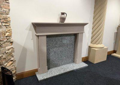 The Classic fire surround in Wattscliffe sandstone